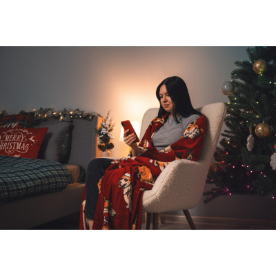 Плед Ardesto Christmas Flannel 160х200см, 100% полиэстер, рождественские корги (ART0119PB) Винница - изображение 8