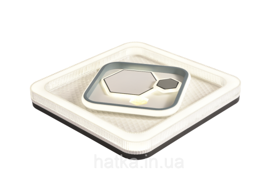 Світлодіодна пристельова люстра VALESO 2H-006, Білий+Чорний Київ