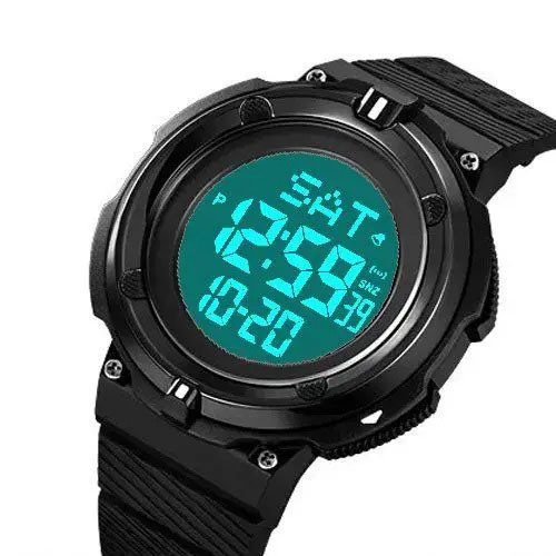 Спортивний водонепроникний годинник SKMEI 2010BKWT BLACK-WHITE, Військовий годинник NM-446 для ЗСУ Київ - фото 8