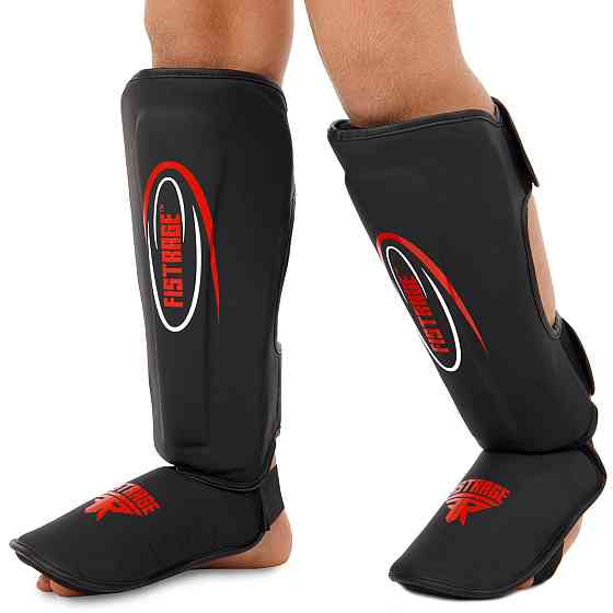Защита голени и стопы для единоборств FISTRAGE VL-4152 размер S-XL цвета в ассорт. Защита для боевых искусств Киев