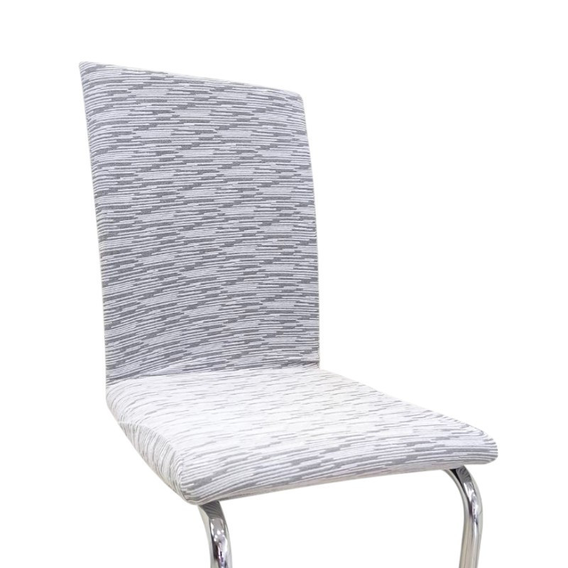 Универсальный чехол на стул со спинкой натяжной еврочохол жаккард абстракция милано Royan Турция све Белая Церковь - изображение 1