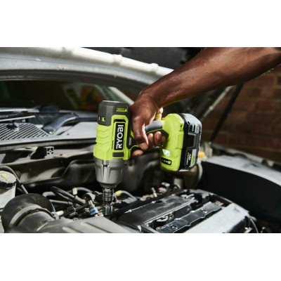 Гайковерт Ryobi ONE+ ударный RIW18-1C20SA3, 18V, 2Ah, 2600 об/мин. 800 Нм, 1/2