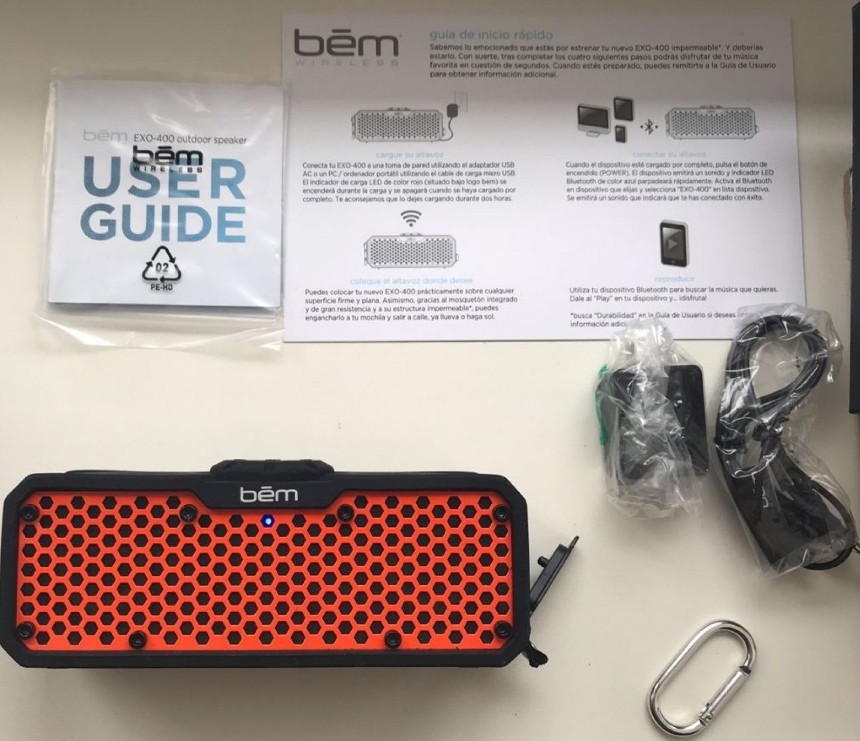 BEM Wireless Exo-400 bluetooth колонка водонепроницаемая беспроводная. Харьков - изображение 6