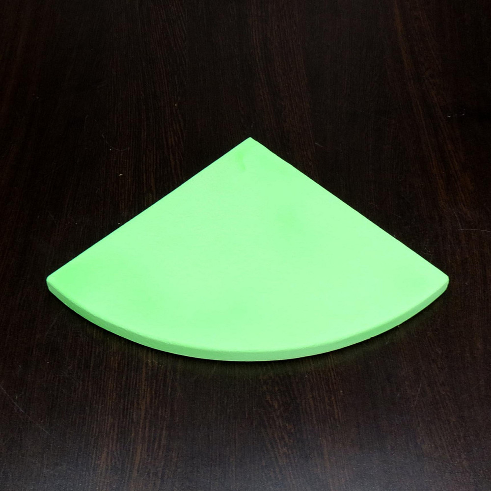 Угловая настенная полка 