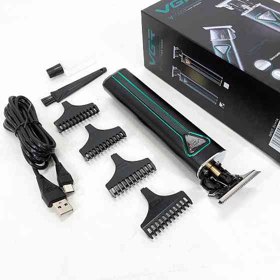 Багатофункціональний тример для стрижки волосся і бороди VGR, Електронна машинка для стрижки LV-56 Київ