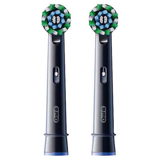 Насадка для зубної електрощітки Braun Oral-B Pro Cross Action Black EB50BRX (2 шт.) ( 25601 ) Харків