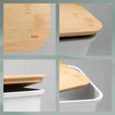 Хлібниця Kela Apart, біла, 38х21х12,5 см (12638) Вінниця