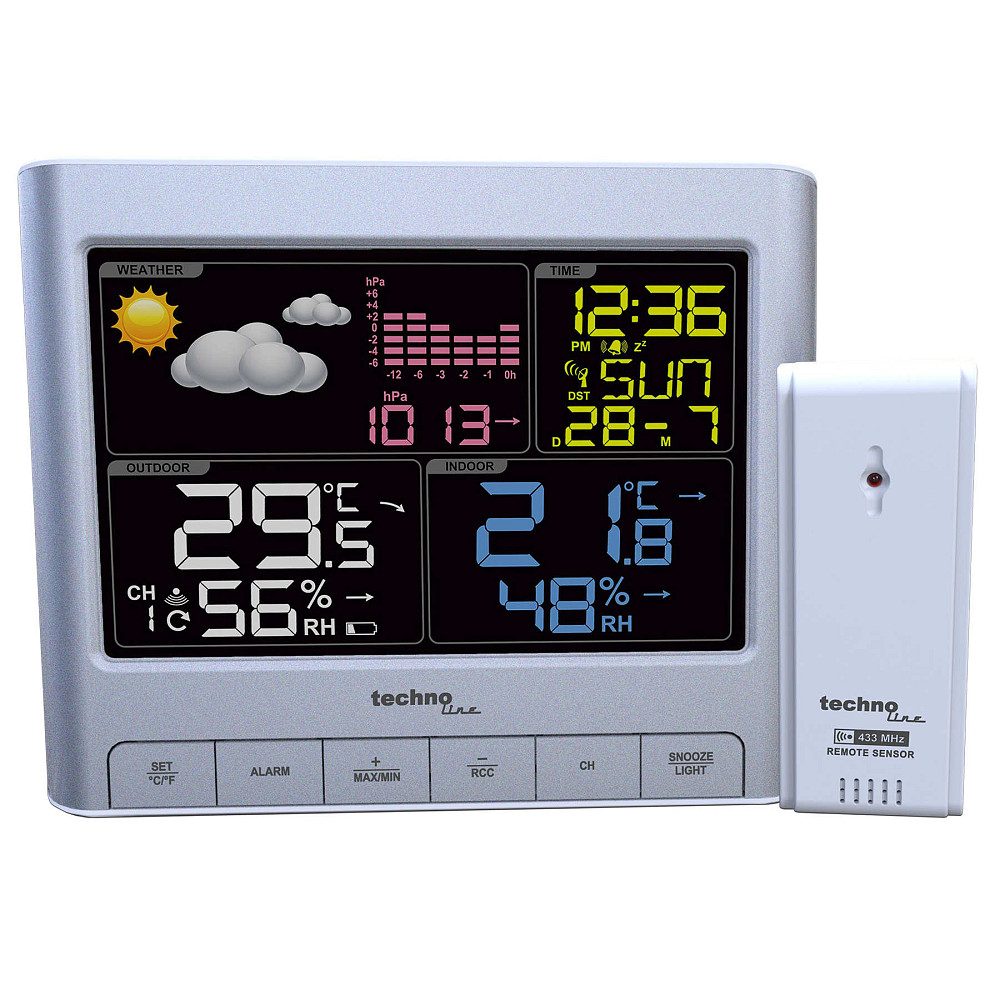 Метеостанция Technoline WS6449 Silver (WS6449) Вінниця - фото 1