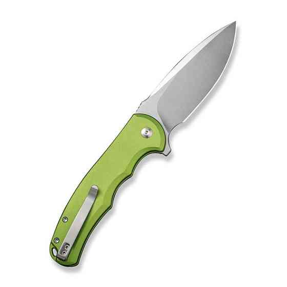 Ніж складаний туристичний Civivi Praxis, (9.5 см) Nitro-V / Aluminum зелений Киев