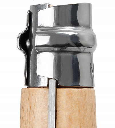 Складаний Ніж із щіткою для чищення грибів Opinel No.8 "Mushroom Knife" (001252) Нержавіюча сталь Нововолинськ - фото 9