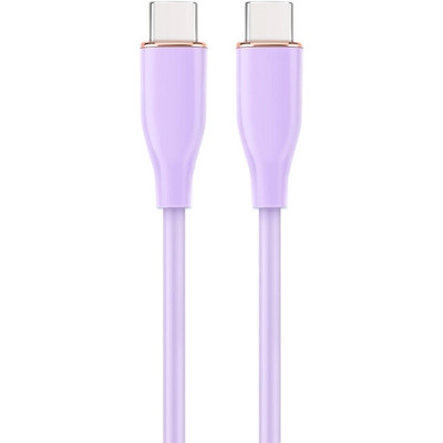 Дата кабель USB-C to USB-C 1.5m 3A Cablexpert (CC-USB2S-CMCM-1.5M-BK) Вінниця - фото 1