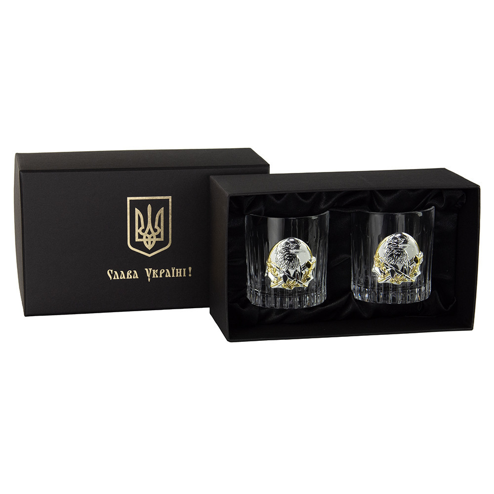 Набір келихів для віскі "Генеральський"  Boss Crystal, 2 келиха Рівне - фото 1