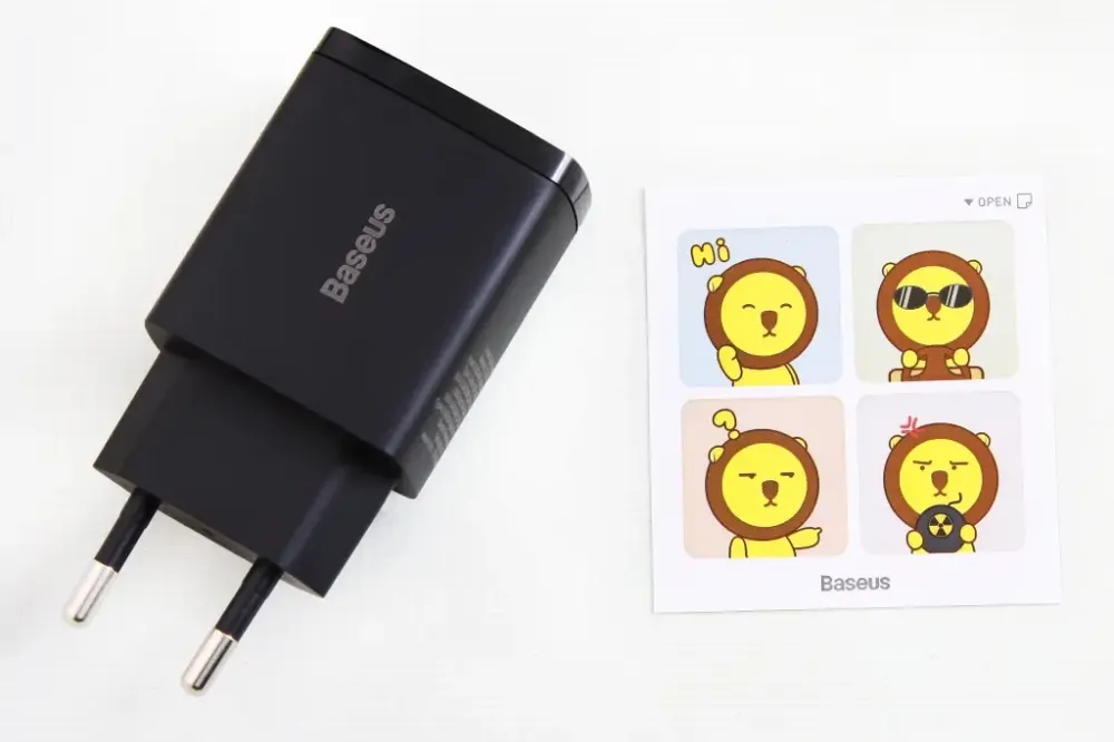 Зарядное устр-во QC 220В 20 Вт 1USB + Type-C Baseus Compact черный Винница - изображение 2