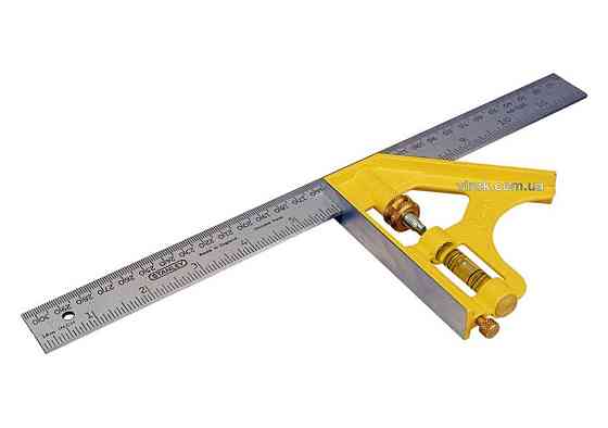 Кутник комбінований STANLEY : L= 300 мм з литою основою Одеса