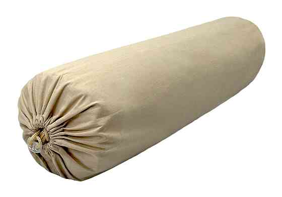 Валик для масажного столу EasyFit 60 см бежевий (з чохлом) Коломия