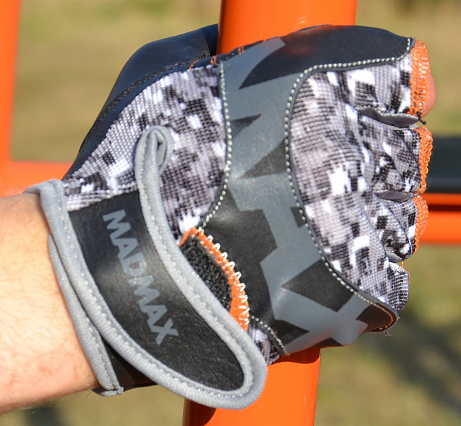 Перчатки для фітнесу MadMax MFG-831 Mti 83.1 Grey/Digital Camo M Кам'янське - фото 5