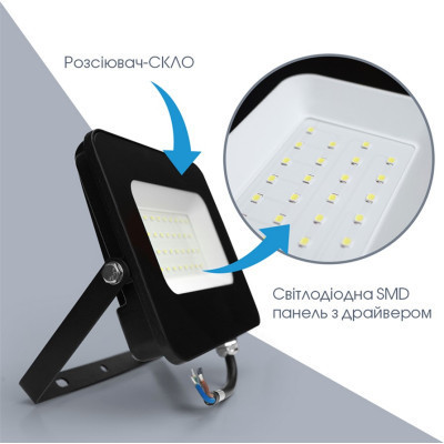 Прожектор ELM Matrix M- 20- 41 6500 (26-0038) Вінниця - фото 6