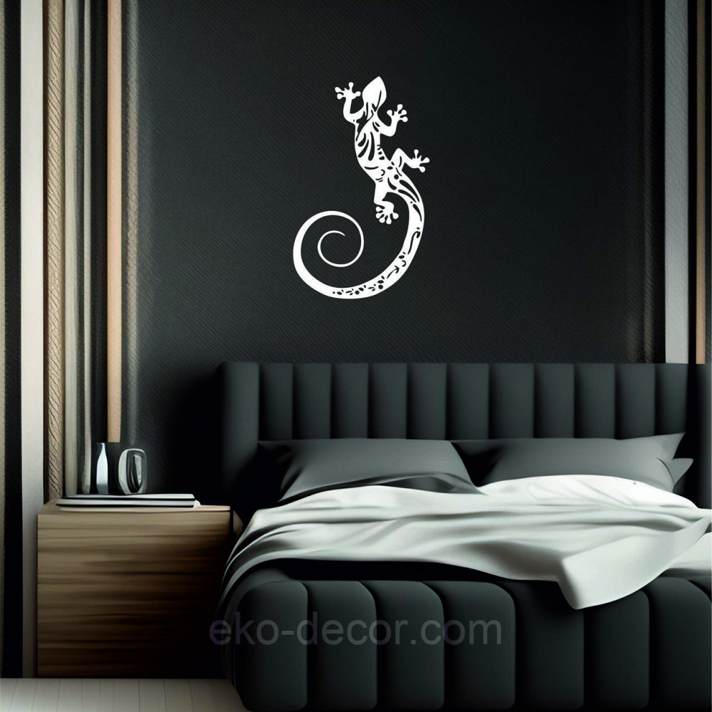 Декоративне настінне 3D Панно «Ящірка» Декор на стіну з об'ємом Київ - фото 8