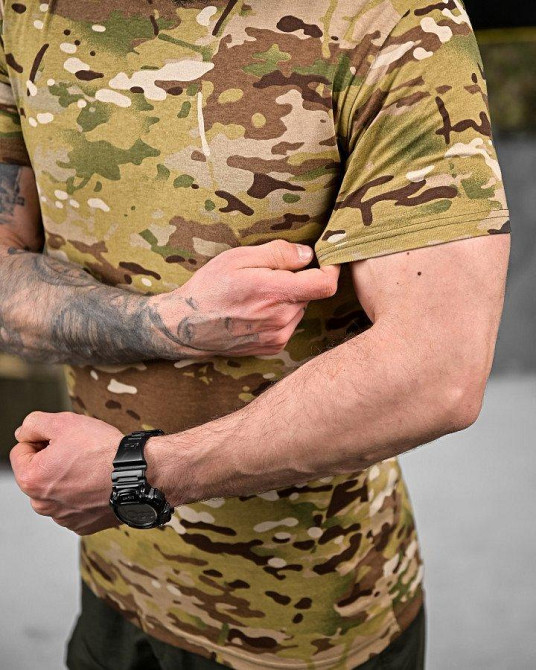 Тактична футболка petrel мультикам ДЛ7017 Одеса - фото 10