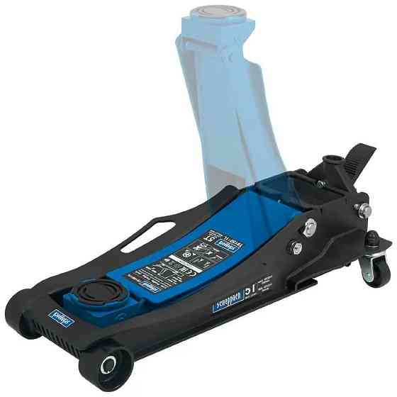 Домкрат 5т підкатний (96-595мм) з педаллю Scheppach SCH-T815011L Одеса