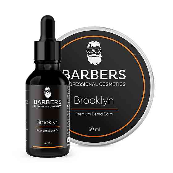 Набір для догляду за бородою Barbers Brooklyn 80 мл Київ