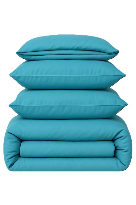 Ecotton Наволочка Ecotton 50х70 см фланель із бавовни Blue sky блакитний Коломыя - изображение 1