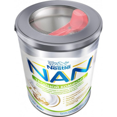 Детская смесь Nestle NAN Тройной комфорт с рождения, 400 г (7613035351462) Винница - изображение 4