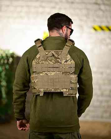 Плитоноска Plate Carrier 4 точки скидання пікселів ТР6530 Одеса
