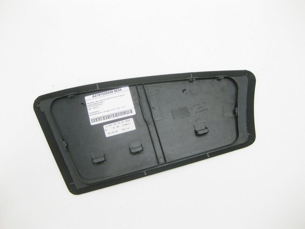 Mercedes-Benz  A2197202048 9E54 Накладка - кришка чорна під підлокітником передньої правої дверної картки CLS C219 Одеса - фото 6