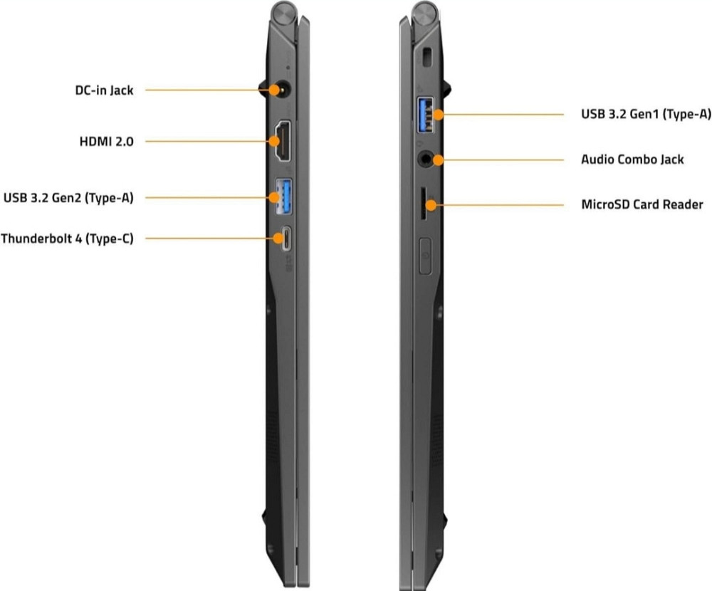 Ноутбук Gigabyte U4 990грам. 14" FHD IPS i5-1155G7 16/512Gb. TB4 Магний Харків - фото 1