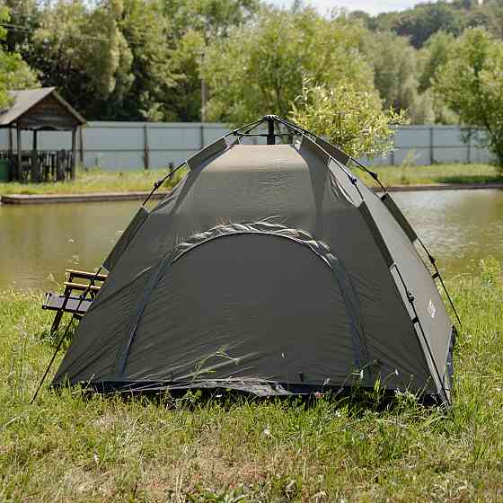 Lugi Намет кемпінговий 2 на 2 метри автоматичний для риболовлі походу туристичний LU-019GR Зеле Киев