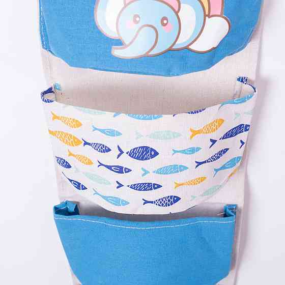 Підвісний органайзер на 5 відділень 20×58 (см) Синій HP-41-13BL Коломия