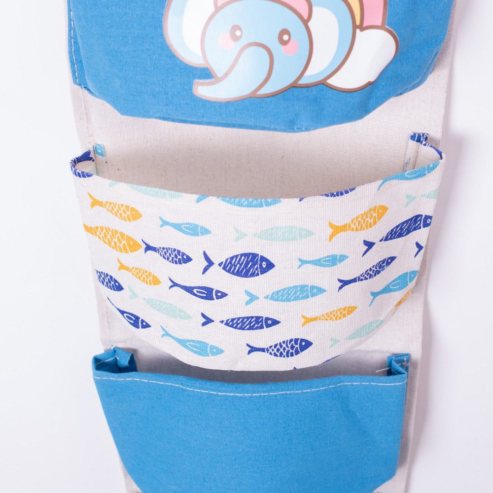 Підвісний органайзер на 5 відділень 20×58 (см) Синій HP-41-13BL Коломыя - изображение 4