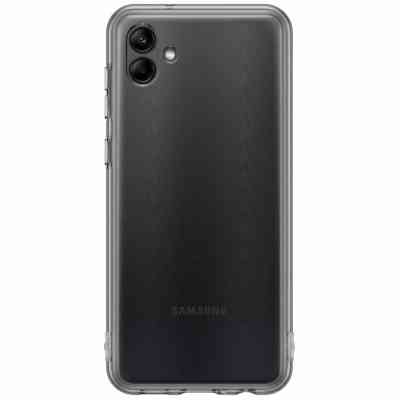 Чохол до мобільного телефона Samsung Samsung A04 Soft Clear Cover Black (EF-QA045TBEGRU) Вінниця