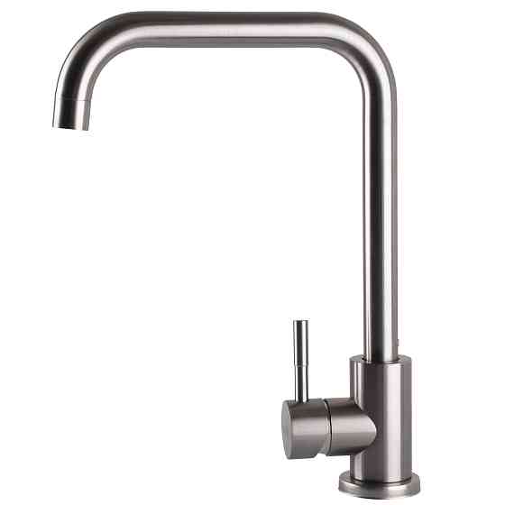 Змішувач для кухні EcoMIX ALPEN AISI-203L-WH Луцк