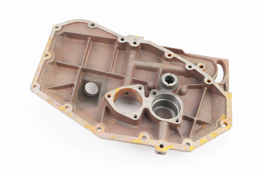 Кришка блока двигуна права (з боку заводного важеля), довга, 12отв., чавун R180NM, НЕ ЗАГЛУШЕНИЙ ОЛІЙНИЙ КАНАЛ Київ - фото 3