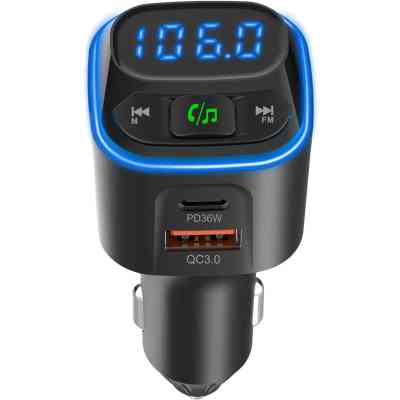 FM модулятор Gelius Tune GP-FMT051 (PD/QC) 36 Watt Black (GP-FMT051) Винница