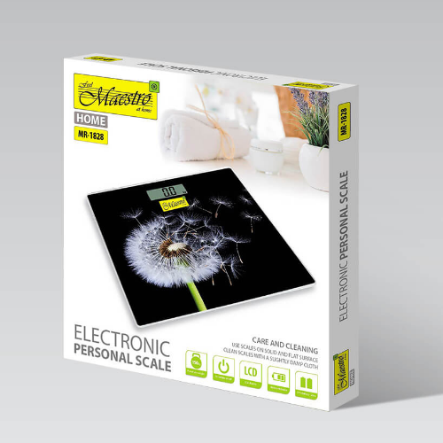 Ваги підлогові електронні скляні MR-1828 Maestro Житомир