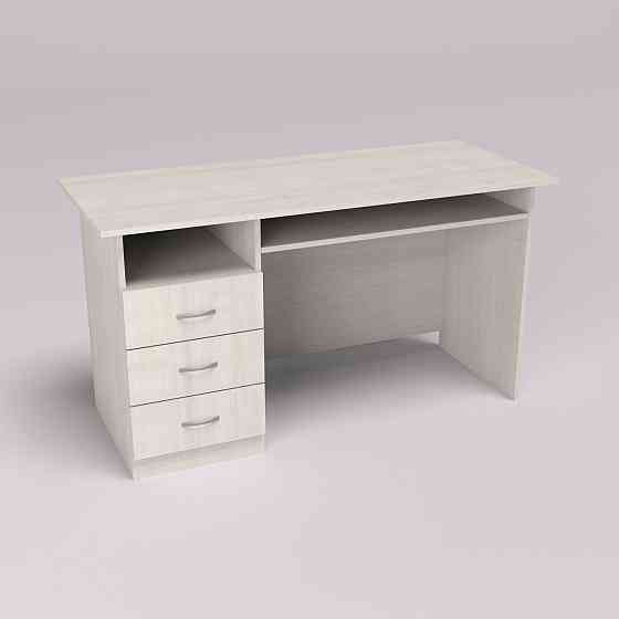 Стол офисный ОСП-3, Дуб Шамоні Світлий, 1400/600/760 Львов