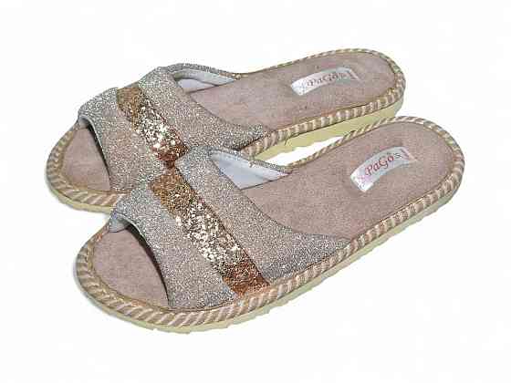 Тапочки женские открытые PaGo 