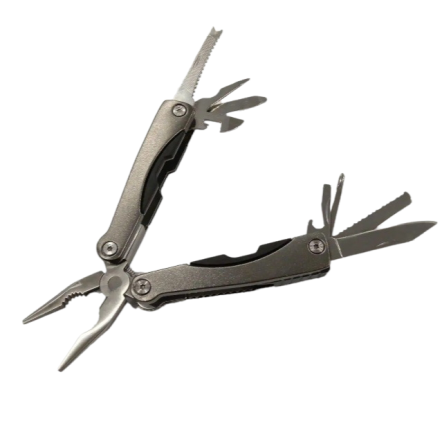 Мультитул M85, серый, большой Днепр