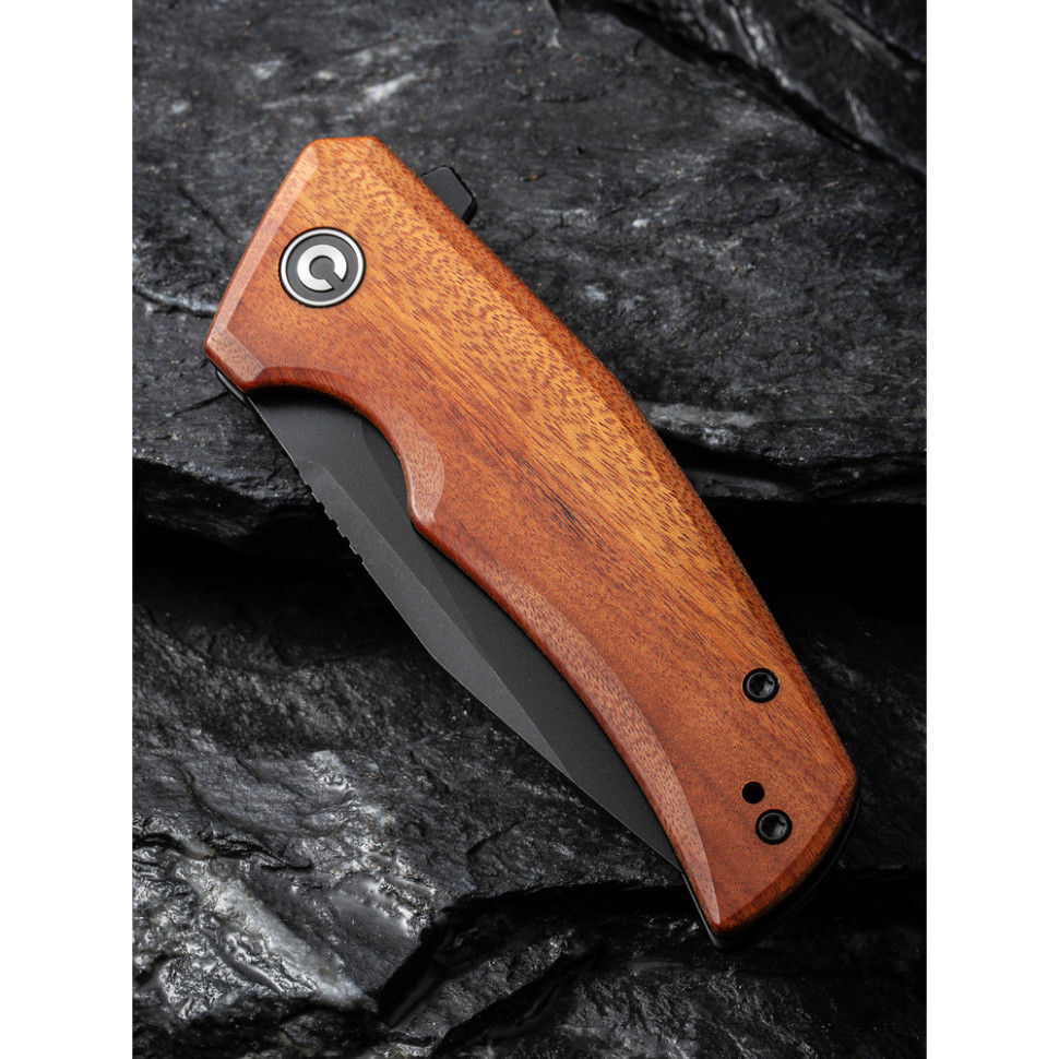 Ніж складаний кишеньковий Civivi Regulatron, (7.6 см) Nitro-V / Guibourtia Wood Київ - фото 13