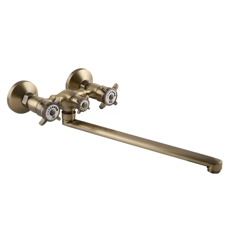 Елегантний змішувач для ванни Zerix Z22325-2 з зручним перемикачем (ZX0555) Харків - фото 1