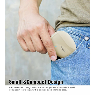 Наушники Choetech TWS Oval Beige (BH-T24-SK) Винница - изображение 7