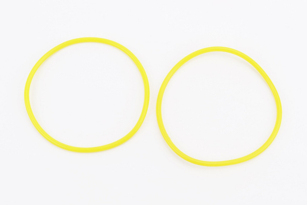 Кільце (манжет) ущільнювальне гільзи 100mm, жовті к-кт 2шт ZS1100 Киев - изображение 1