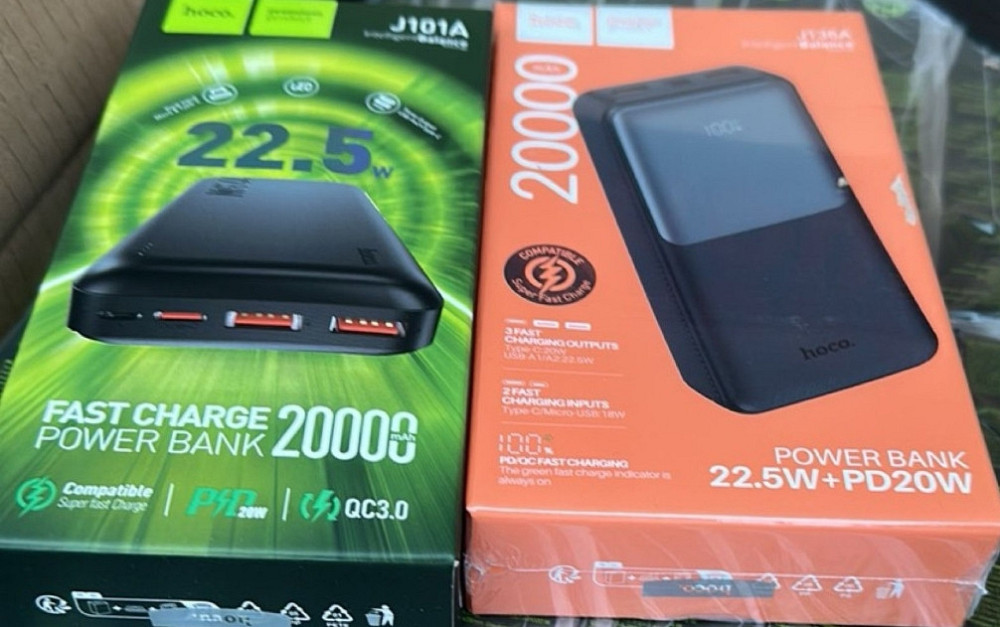 Hoco J136A PowerBank 20000mAh. Харків - фото 2