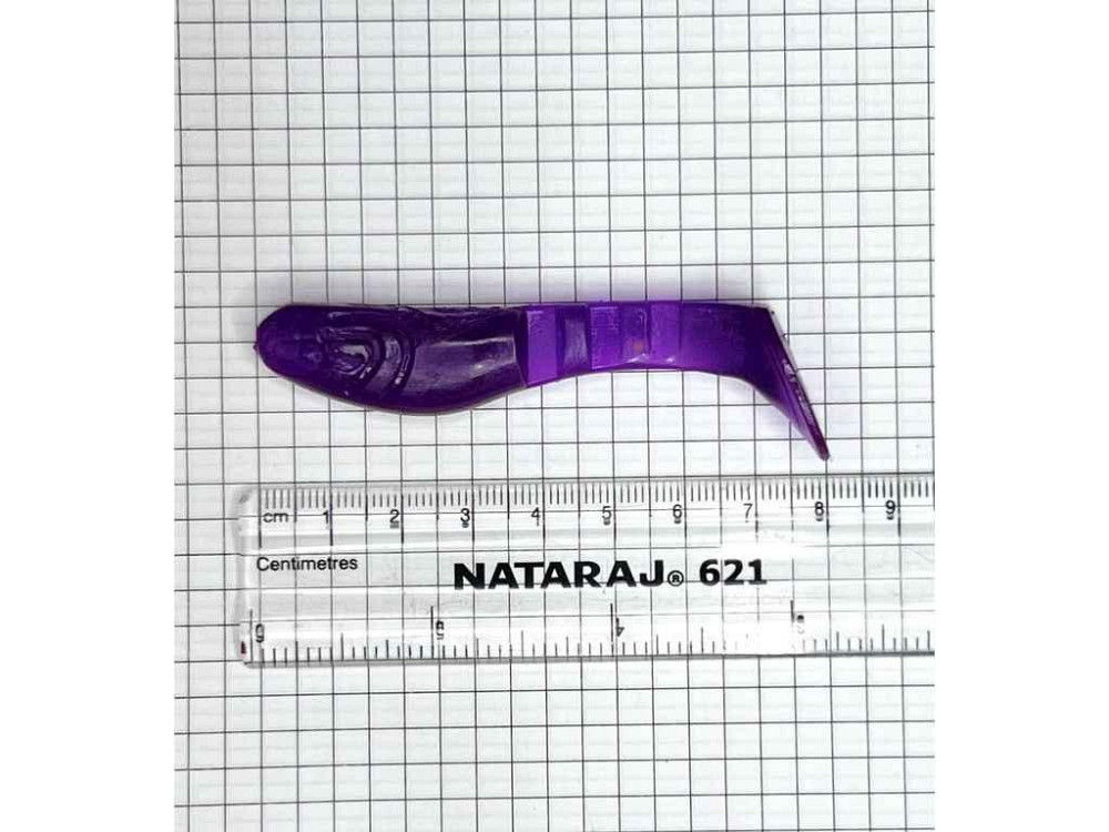 Силіконова приманка KOPUTO 3 синій фіолет (2шт/уп) плаваюча 014 ТМ HARPOON Київ - фото 1