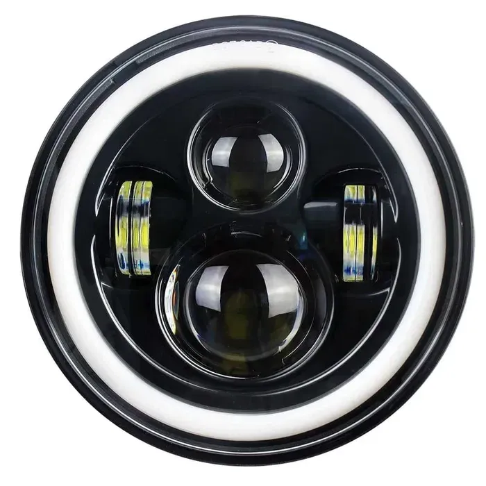 Світлодіодна фара 7 дюймів Led ВАЗ 2101 2121-21213 Нива Уаз Газ Ваз Волга 60W Харків - фото 2