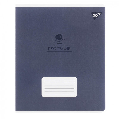Зошит Yes предметний ГЕОГРАФІЯ Elegant 48 аркушів, клітинка (767451) Вінниця - фото 1