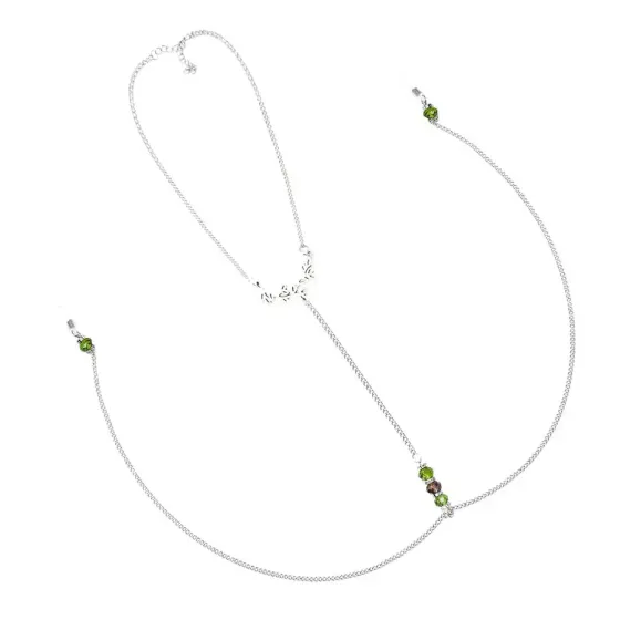 Прикраса з ланцюжками та намистинами для сосків Art of Sex – Silvestra Львів